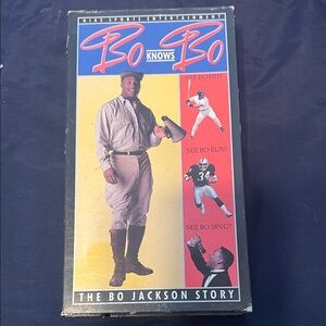 VINTAGE 1991 NIKE BO KNOWS BO VHS